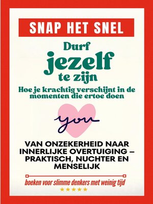 cover image of Durf jezelf te zijn